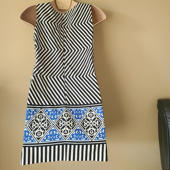 NWT Nicole by Nicole Miller Sleeveless shift dress sz.16 - Picture 4 of 10